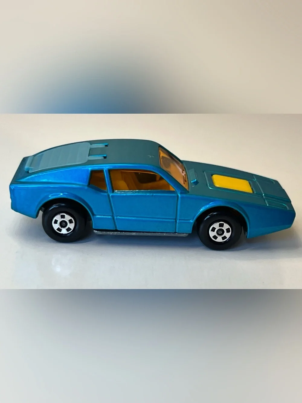 Vintage Matchbox Superfast No. 65 Saab Sonett III Blue Lesney England 1973